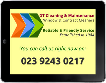 DT Cleaning Waterlooville Phone Us